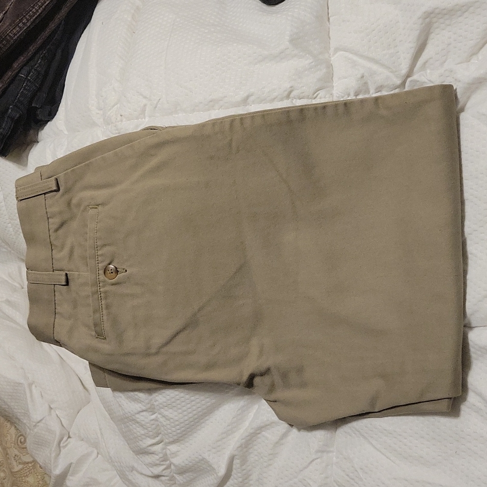 Men's Croft & Barrow pants, Sz 32x29, 60% Cotton, 40% polyester